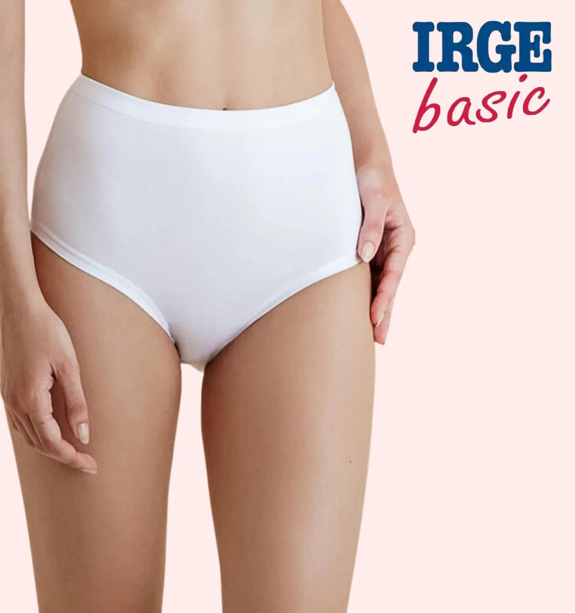 Intimitaly - (Pacco da 6 Mutande da Donna in Cotone Vita Alta - Slip Donna Cotone Colori Nero o Bianche - Culotte da Donna - Intimo Traspirante e Confortevole