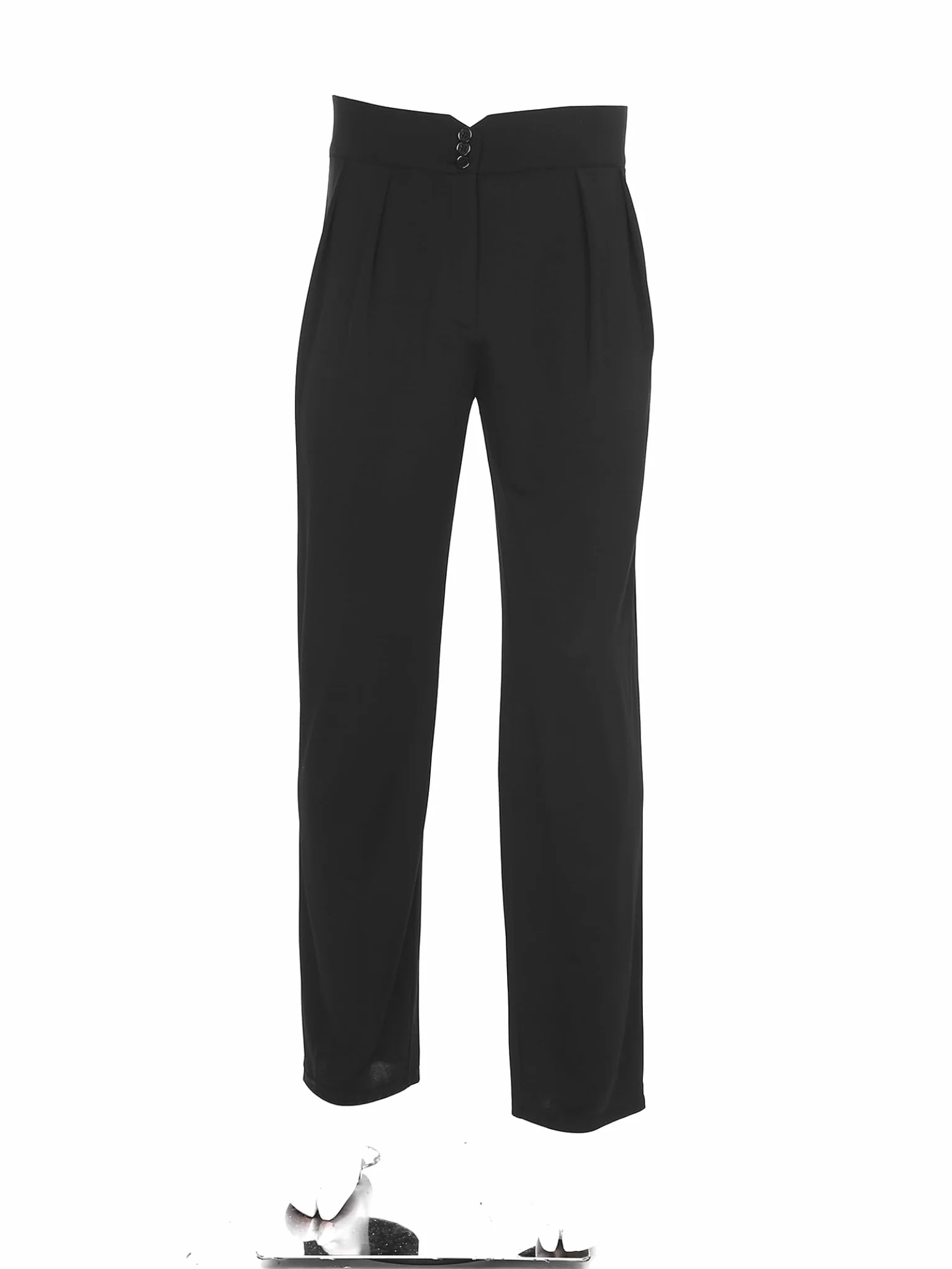 Jhaoyu Pantaloni da danza standard latini neri da uomo, dritto, latino, ballroom, tango, da ballo, da uomo, per allenamento, sala da ballo