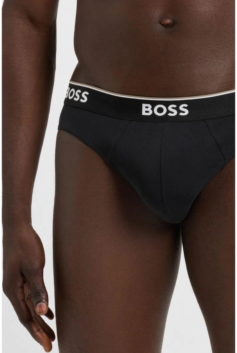 Boss Lettera 3p Power Mutande Uomo (Pacco da 3)