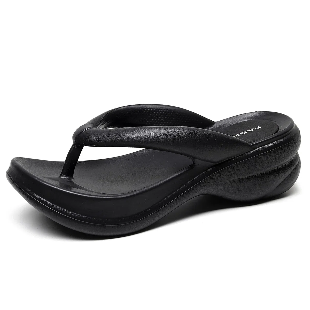 New front Infradito con Fondo Spesso per Nuovi Sandali Estivi da Donna con Tacco a Zeppa con Punta Comoda per la Casa Per Uomini e Donne Casual e Confortevole Semplice ed Elegante