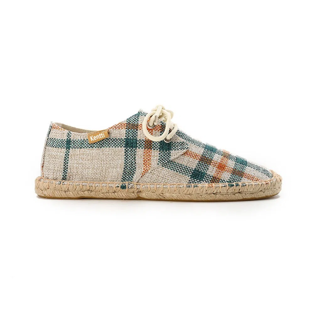 Espadrillas di Tela Stingate Lacci Uomo