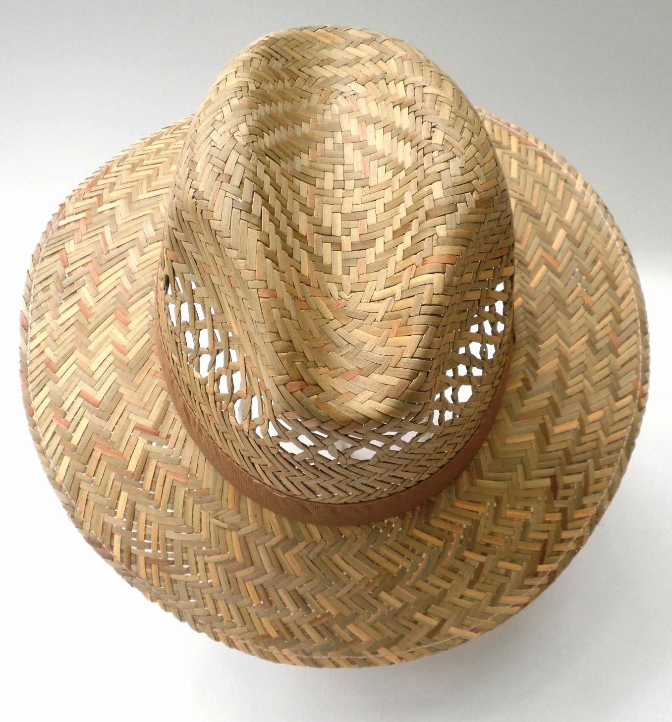Cappello Di Paglia, Da Uomo/Donna, Taglia cappello 55 – 63 cm XXL, falda dritta