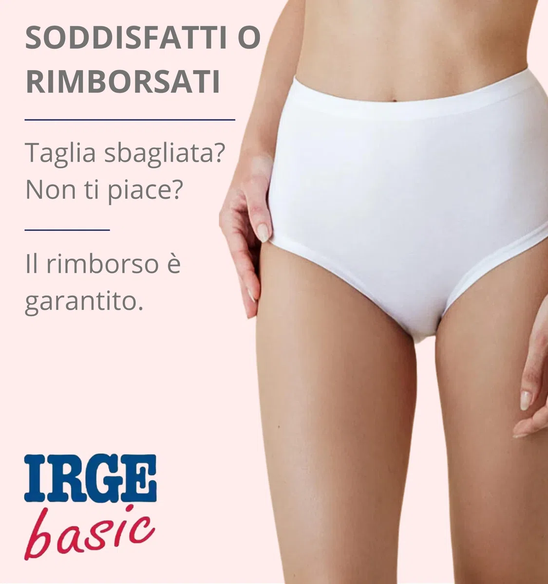 Intimitaly - (Pacco da 6 Mutande da Donna in Cotone Vita Alta - Slip Donna Cotone Colori Nero o Bianche - Culotte da Donna - Intimo Traspirante e Confortevole