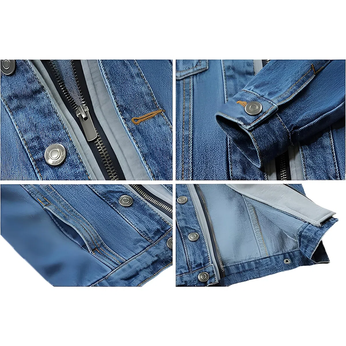 amropi Bambini Ragazzi Giacca di Jeans con Cappuccio Denim Giubbotto Casual Giubbino Jacket