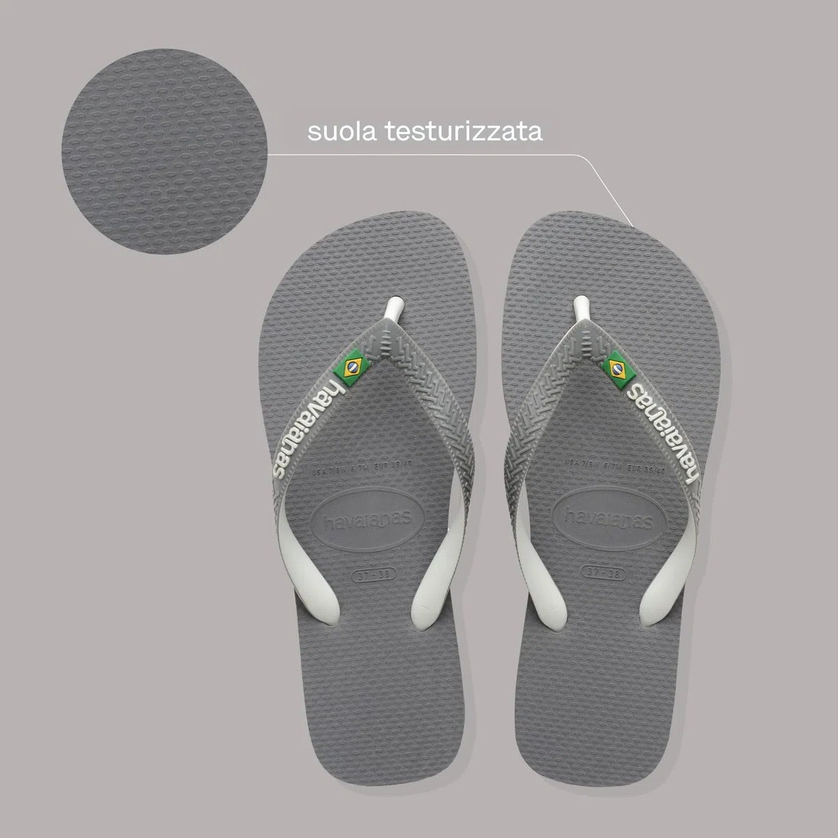 Havaianas Brasil Mix Unisex Adulto Infradito