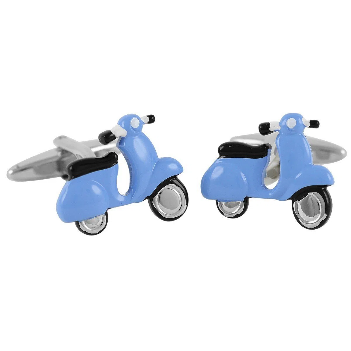 Lindenmann Gemelli uomo in legno di tiglio, colore argento/Vespa, con custodia, 1663