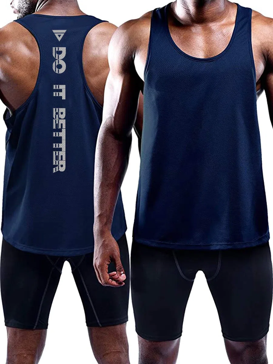 Boyzn Confezione da 3 canottiere da uomo, estive, senza maniche, traspiranti, per palestra, allenamento, palestra, bodybuilding, senza maniche