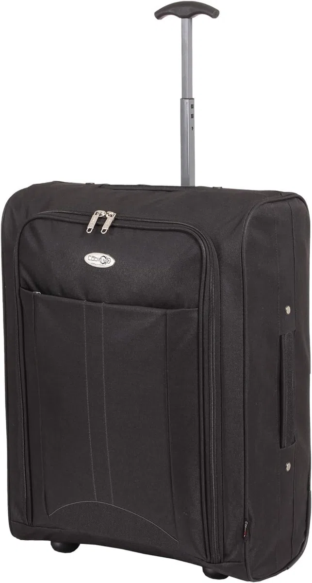 CABIN GO 5630 trolley economy - Trolley morbido 2 ruote 55x40x20 cm ultra leggero utilizzabile come bagaglio a mano dimensioni standard