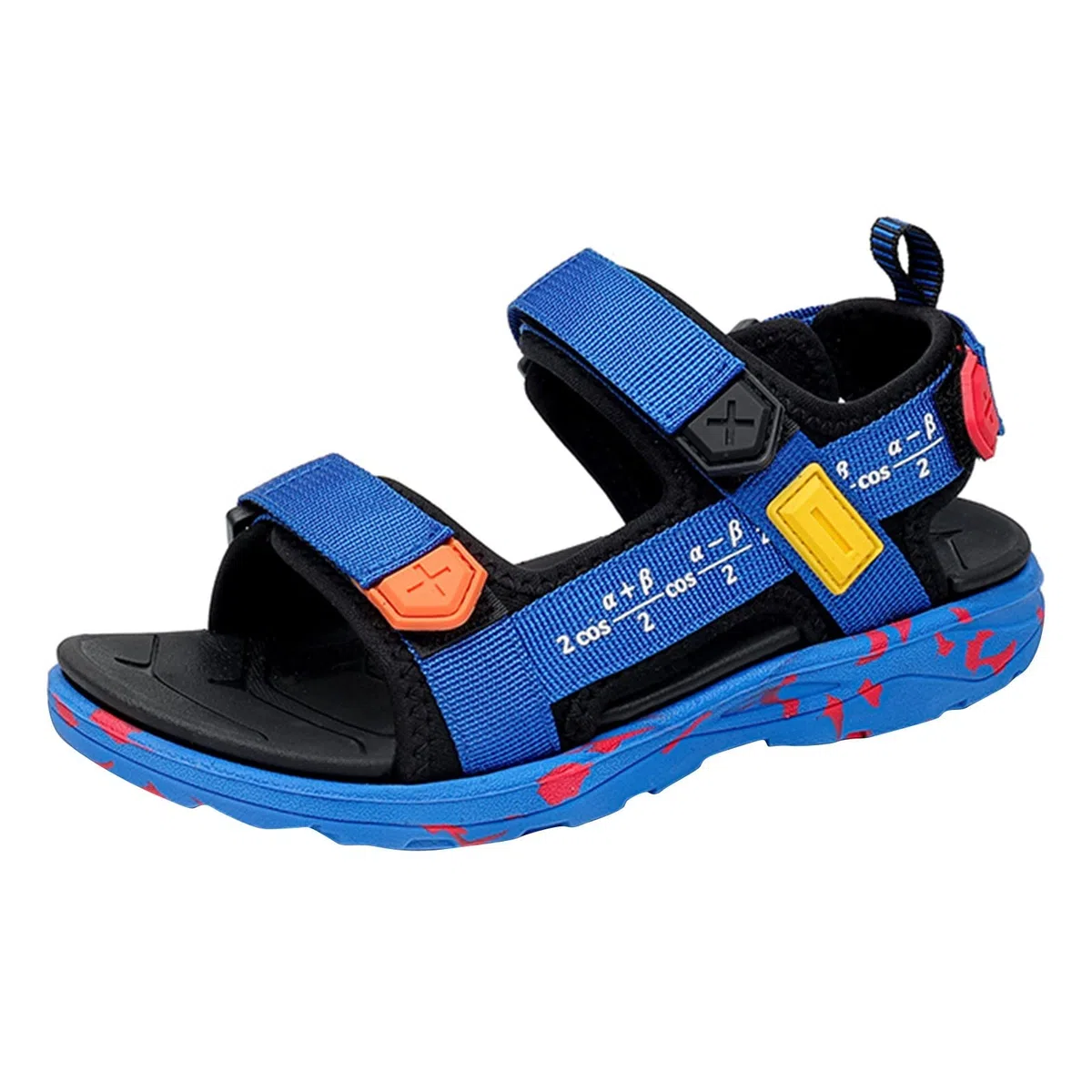 Generico Sandali Mare bambini Scarpe Estive da Spiaggia Moda Studente Sicure e Confortevoli Comodi Sandalo Cuoio Artificiale Sportivi Antiscivolo Trekking Estate Unisex Comode