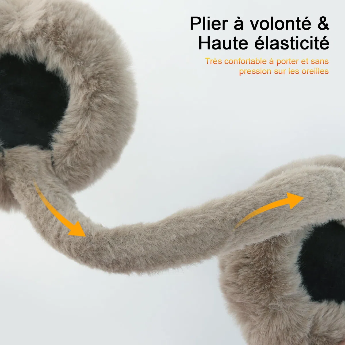 Pieghevole Paraorecchie Donna Inverno Pelose Calde Copri Orecchie Adulto Outdoor Confortevole Scaldaorecchie Ragazze Adolescenti Earmuffs Alla Moda