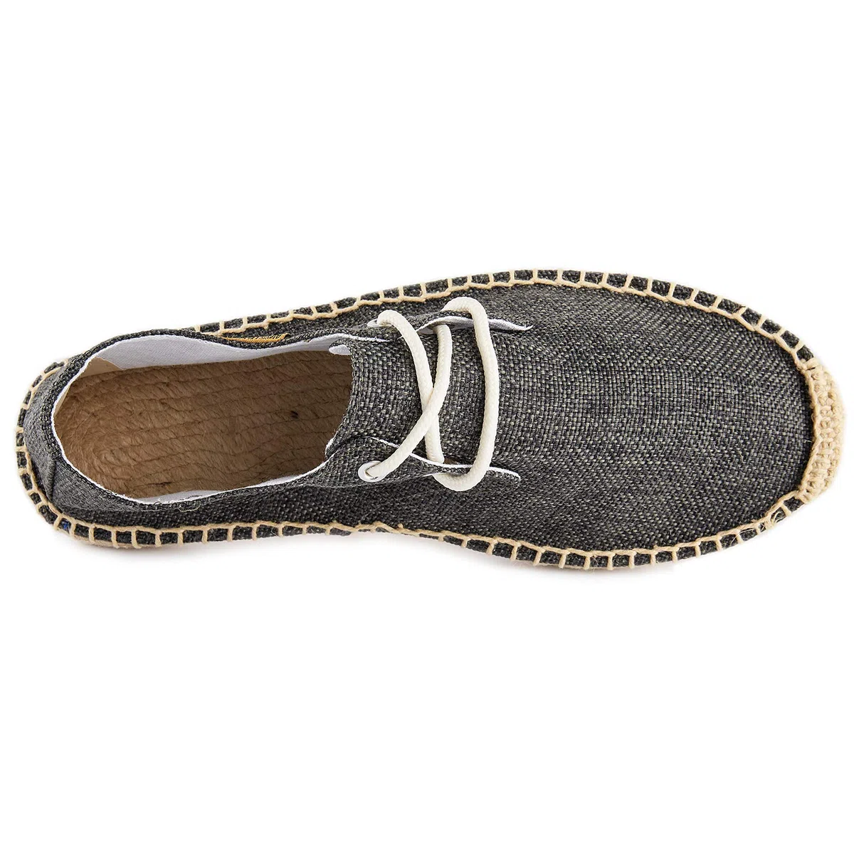Alexis Leroy Tinta Unita Espadrillas Slip On Loafer Scarpe da Uomo Scarpe con Lacci