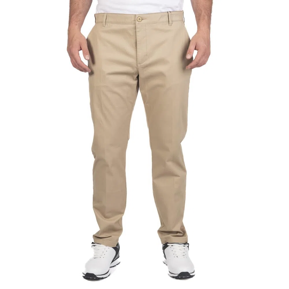 Island Green - Pantaloni Chino in Cotone Elasticizzato, Pantaloni da Golf Uomo