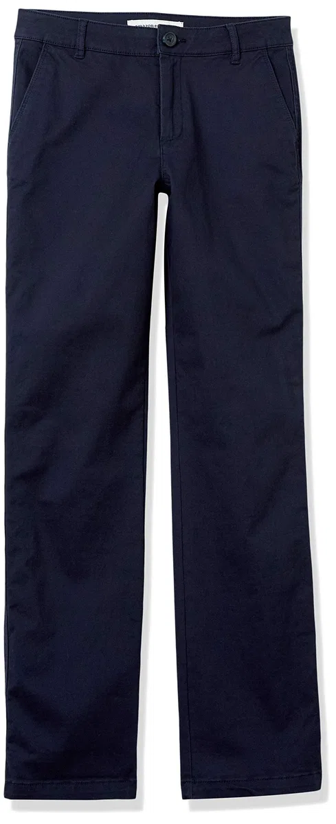 Amazon Essentials Donna Pantaloni Chino Aderenti Elasticizzati Taglio Dritto