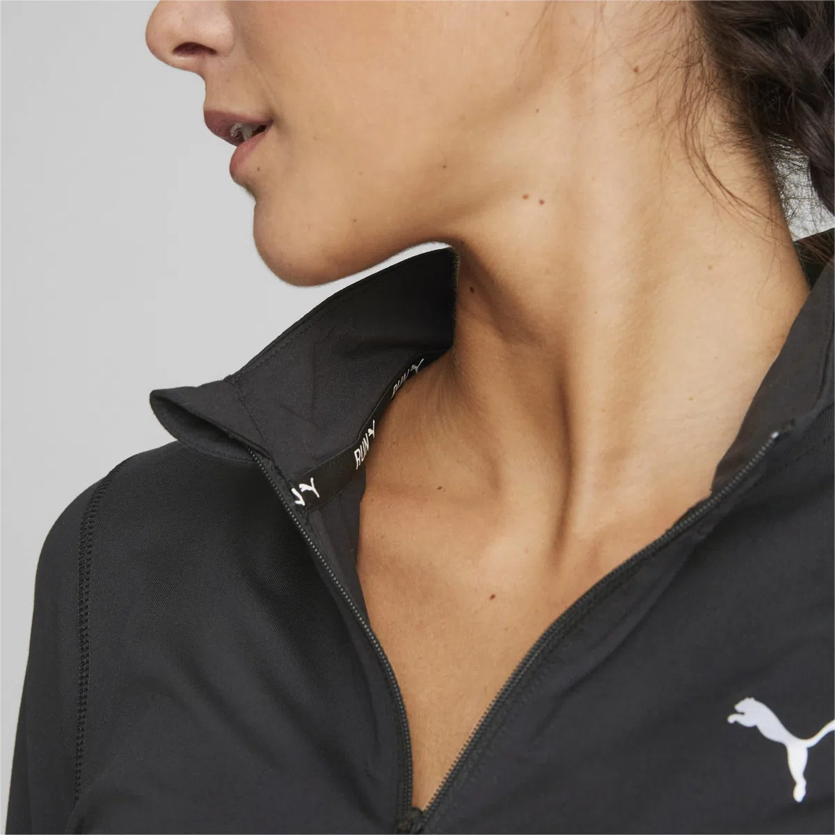PUMA Run Favorite 1/4 Zip W Pullover Donna