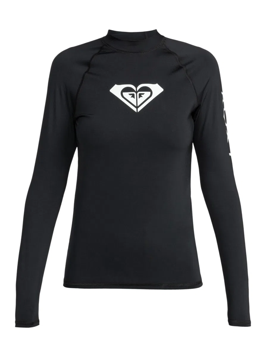 Roxy Whole Hearted-Rash Vest UPF 50 A Maniche Lunghe da Donna