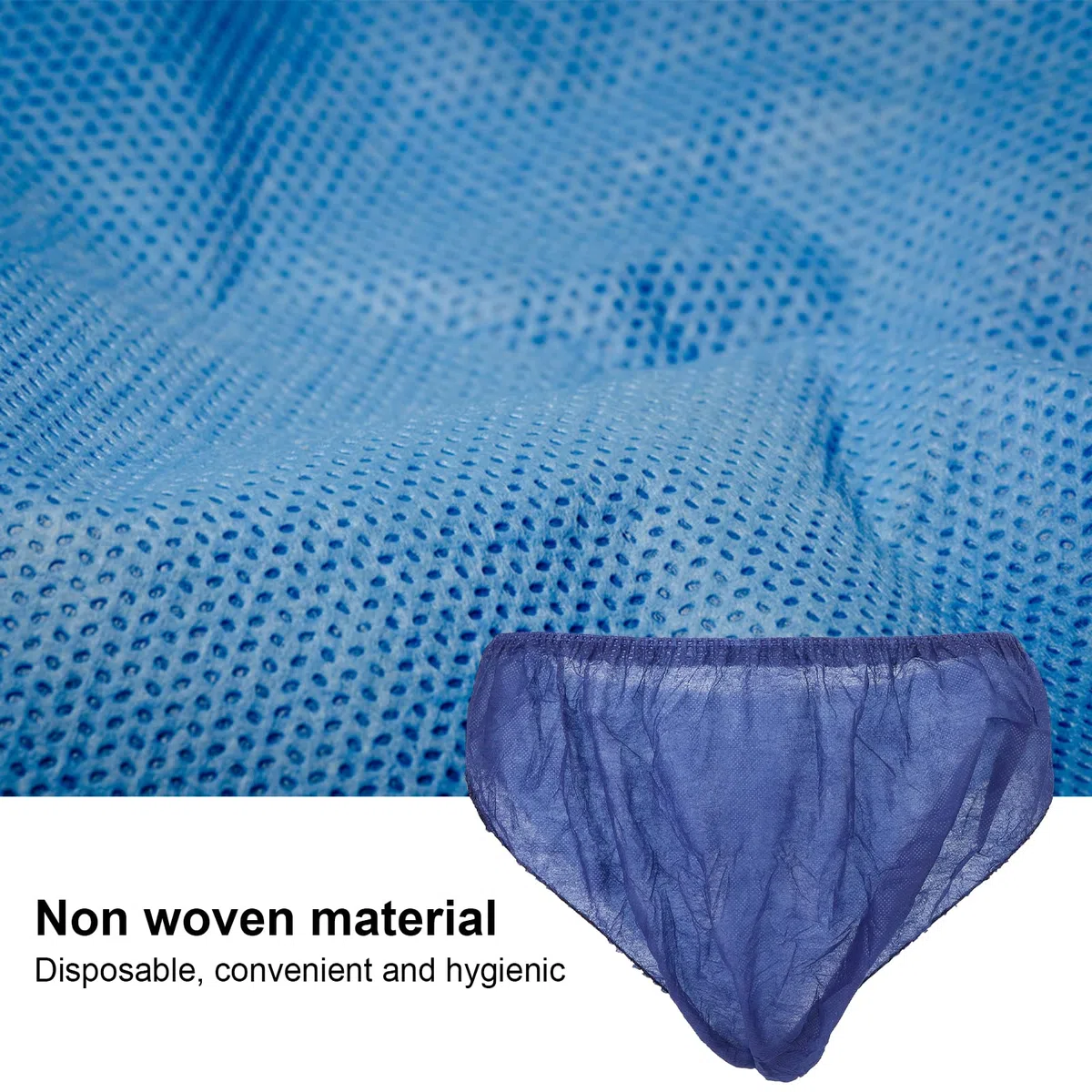 50 Pezzi di Biancheria Intima Usa e Getta, Biancheria Intima per Incontinenza per Uomo Donna, Slip Monouso Multiuso per Viaggi in Ospedale, Mutandine da Viaggio in Cotone Intimo