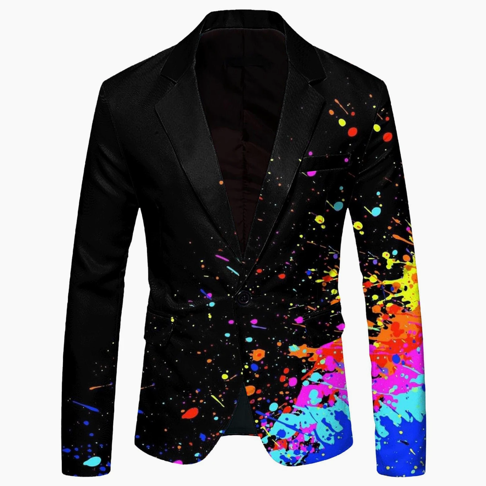 Blazer, giacca da uomo in tinta unita, con risvolto smoking regolare, slim con bottoni, per lavoro, per le mezze stagioni, elegante, sportiva, giacca estiva moderna