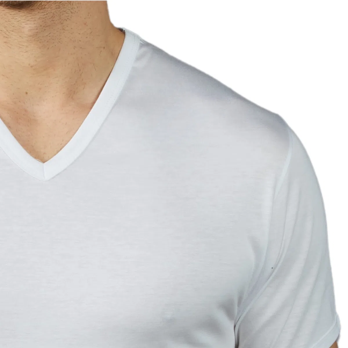 VP PINUCCIO VENEGONI Set 2 Magliette Intime Uomo Cotone Scollo a v Made in Italy t Shirt Bianche Nere Maglia Intima Scollo a v Manica Corta Bianca e Nera Canottiera Intimo Uomo v Canotta