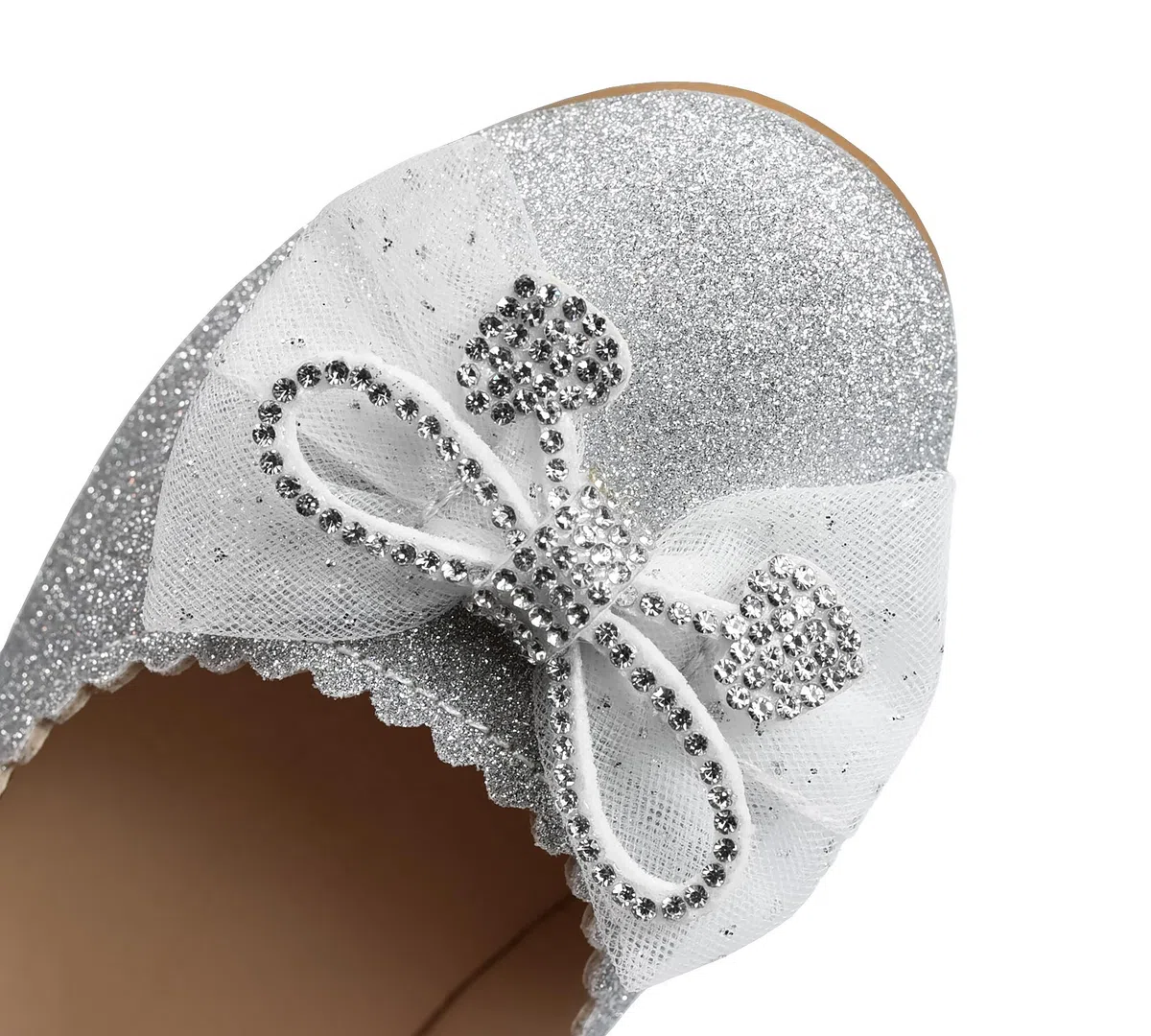 Scarpe Principessa Bambina Bimba Glitterate Scarpe Ragazza con Paillettes Eleganti