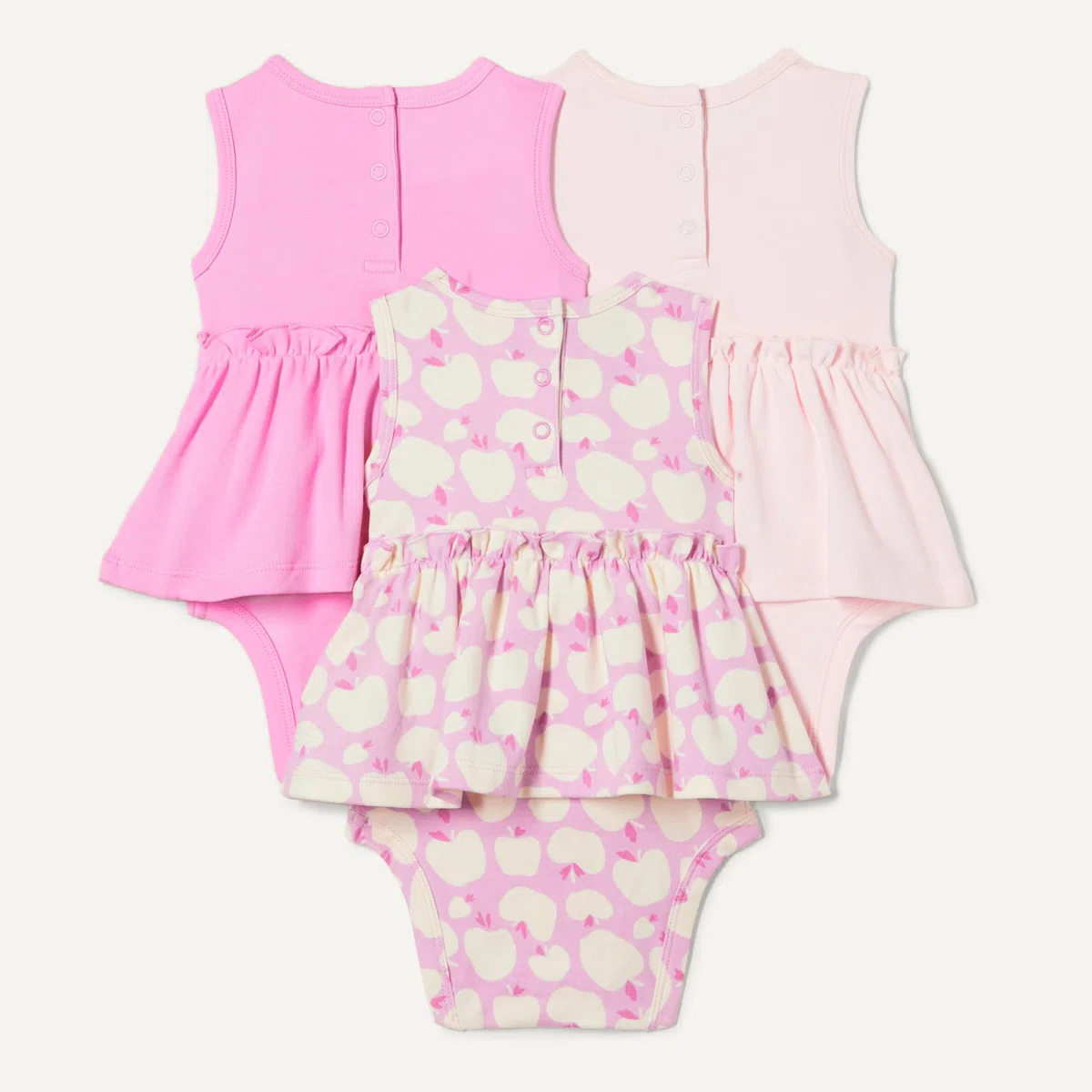 Amazon Essentials Bimba 0-24 Abiti con Body Senza Maniche