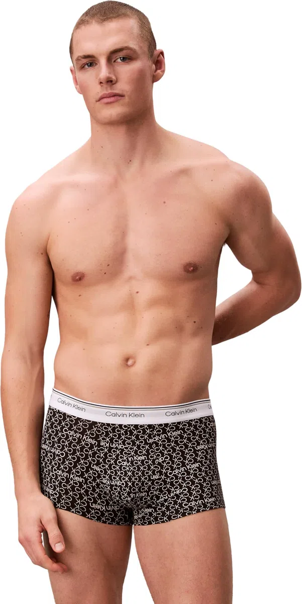 Calvin Klein Uomo Pantaloncini Boxer Vita Bassa Confezione da 3 Intimo