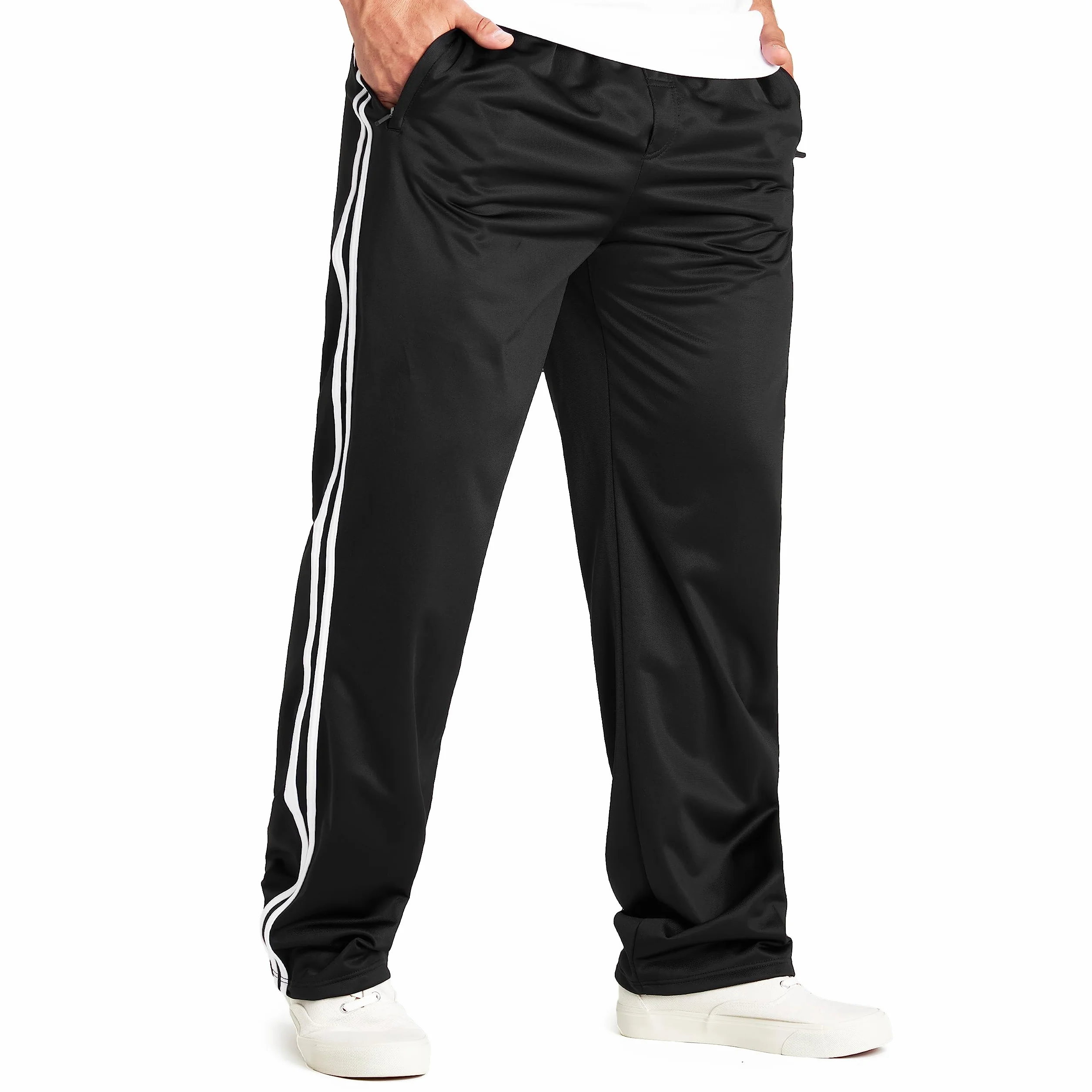 CityComfort Pantaloni Tuta Uomo Adolescenti, Pantalone con Tasche con Cerniera, Pantaloni Palestra, Regalo per Lui
