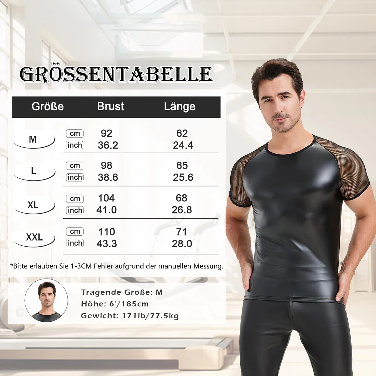 QiaTi Mens Athletic Supporters Wrestling Boxer Tuta Mesh Traspirante Tuta Sport Tuta Intimo Palestra Tuta