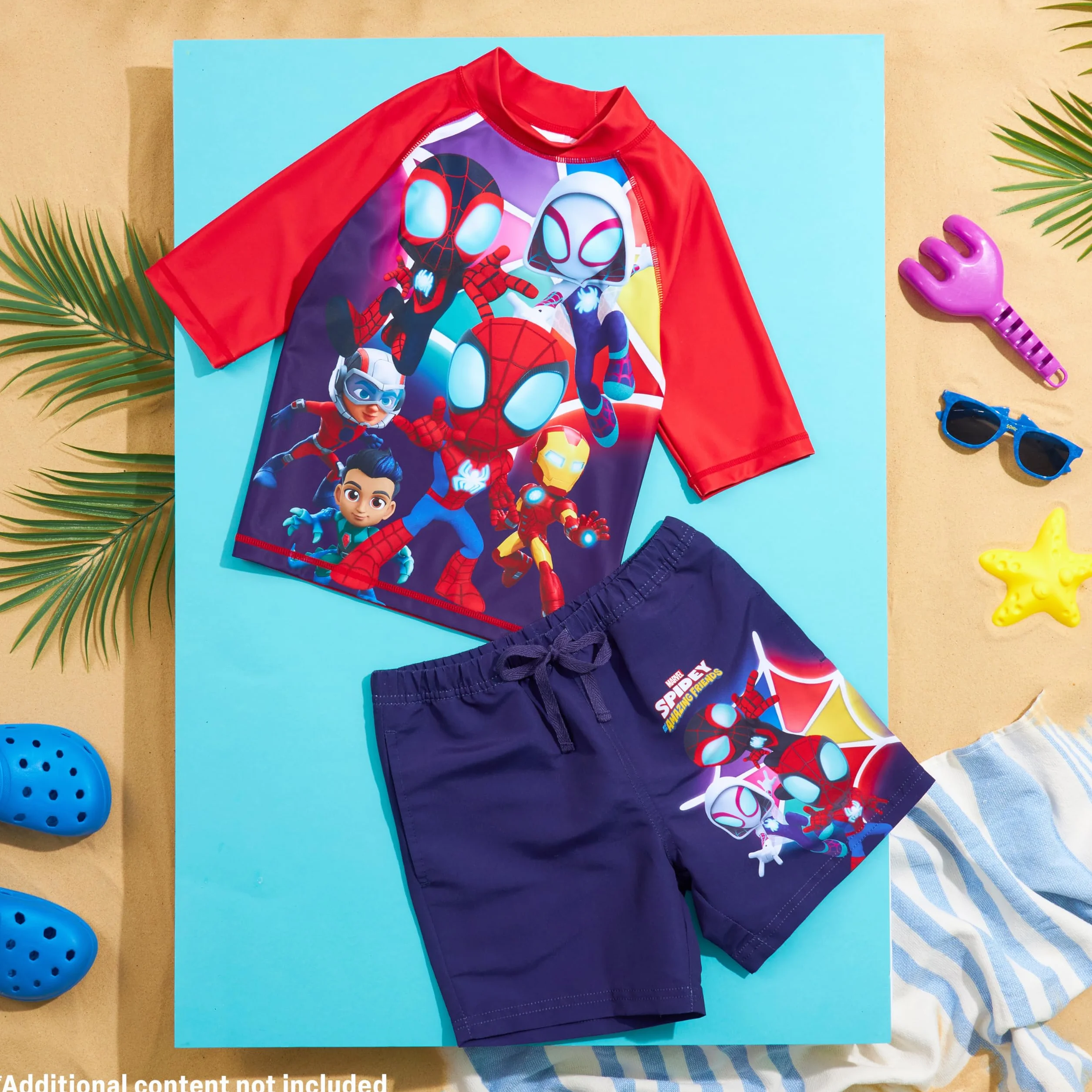 Get Trend Minecraft | Pokemon Costume Piscina Bambino Ragazzi 2 Pz Costumi Mare Pantaloncini da Bagno e Maglietta per Nuoto Spiaggia Viaggio
