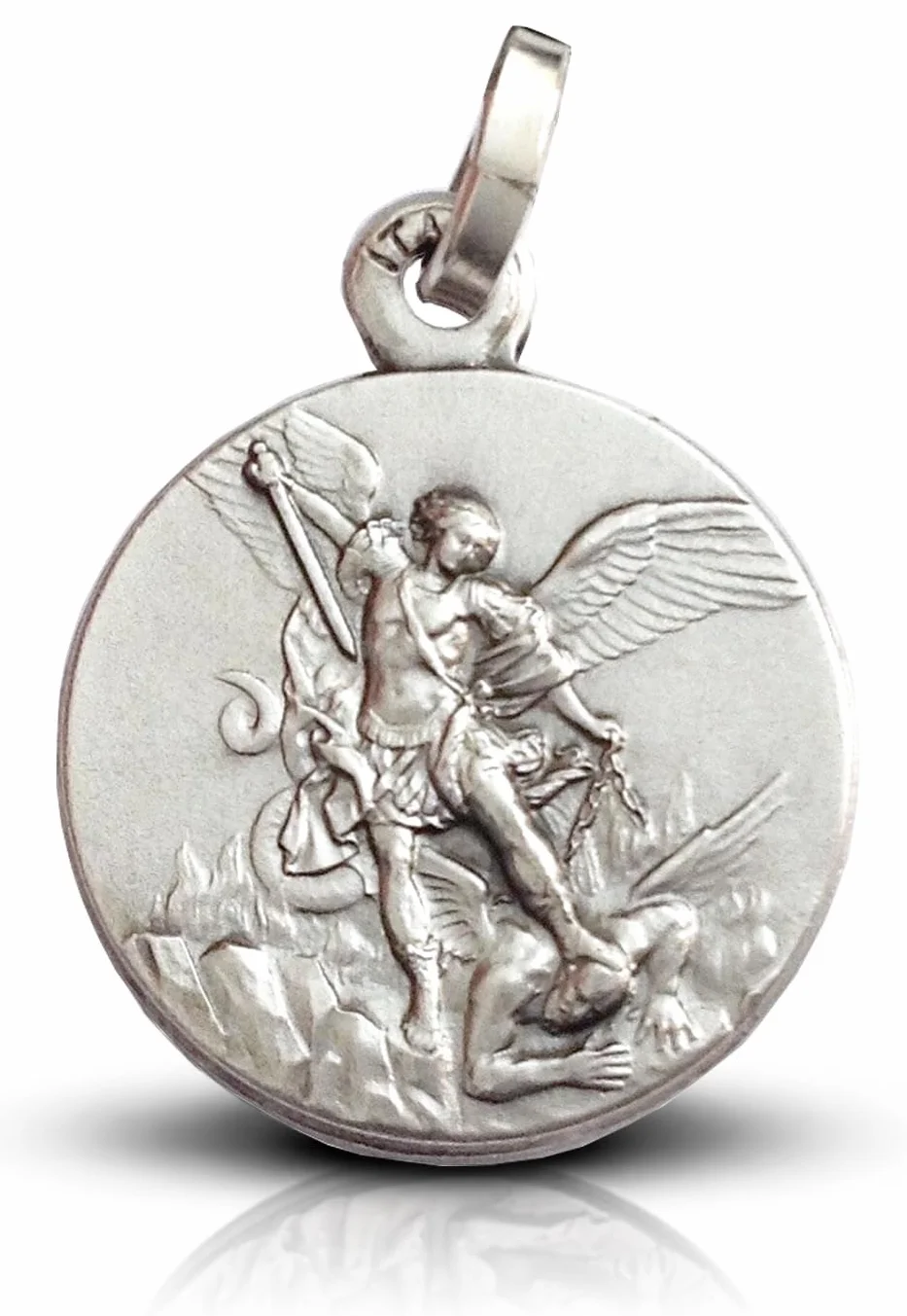 Medaglia di San Michele In Argento 925 millesimi - Patrono della Polizia di Stato