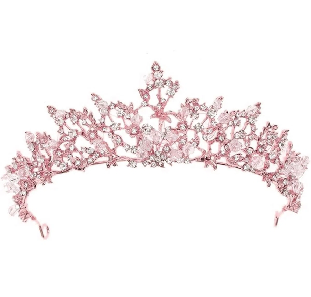 Tiara di cristallo per sposa, principessa, diadema nuziale, per matrimoni, balli di fine anno, feste di compleanno