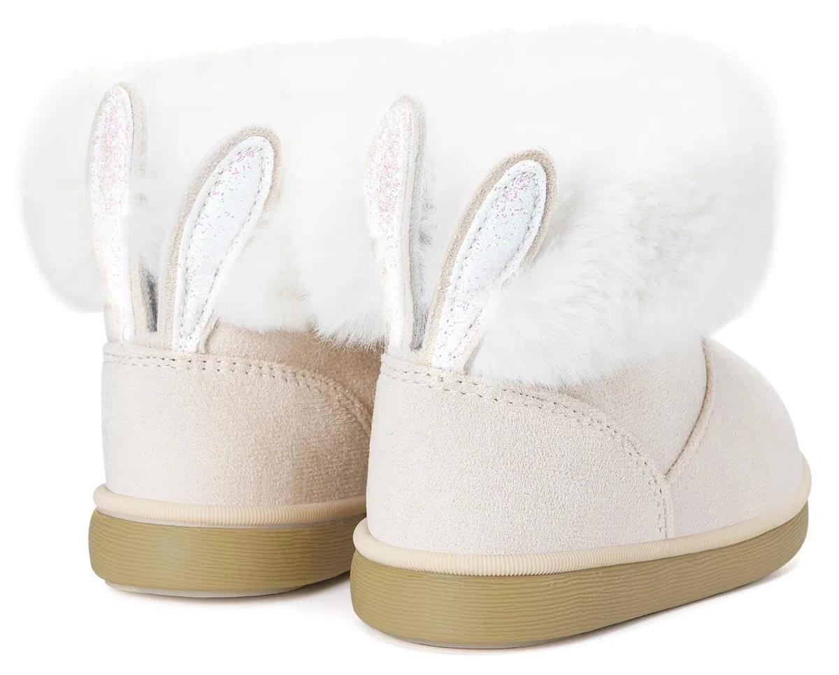 Gaatpot Stivali per Bambine e Ragazze Stivaletti da Neve Ragazzi Fodera Scarpe con Invernali Bambini Stivale con Imbottitura Calda 20-29EU