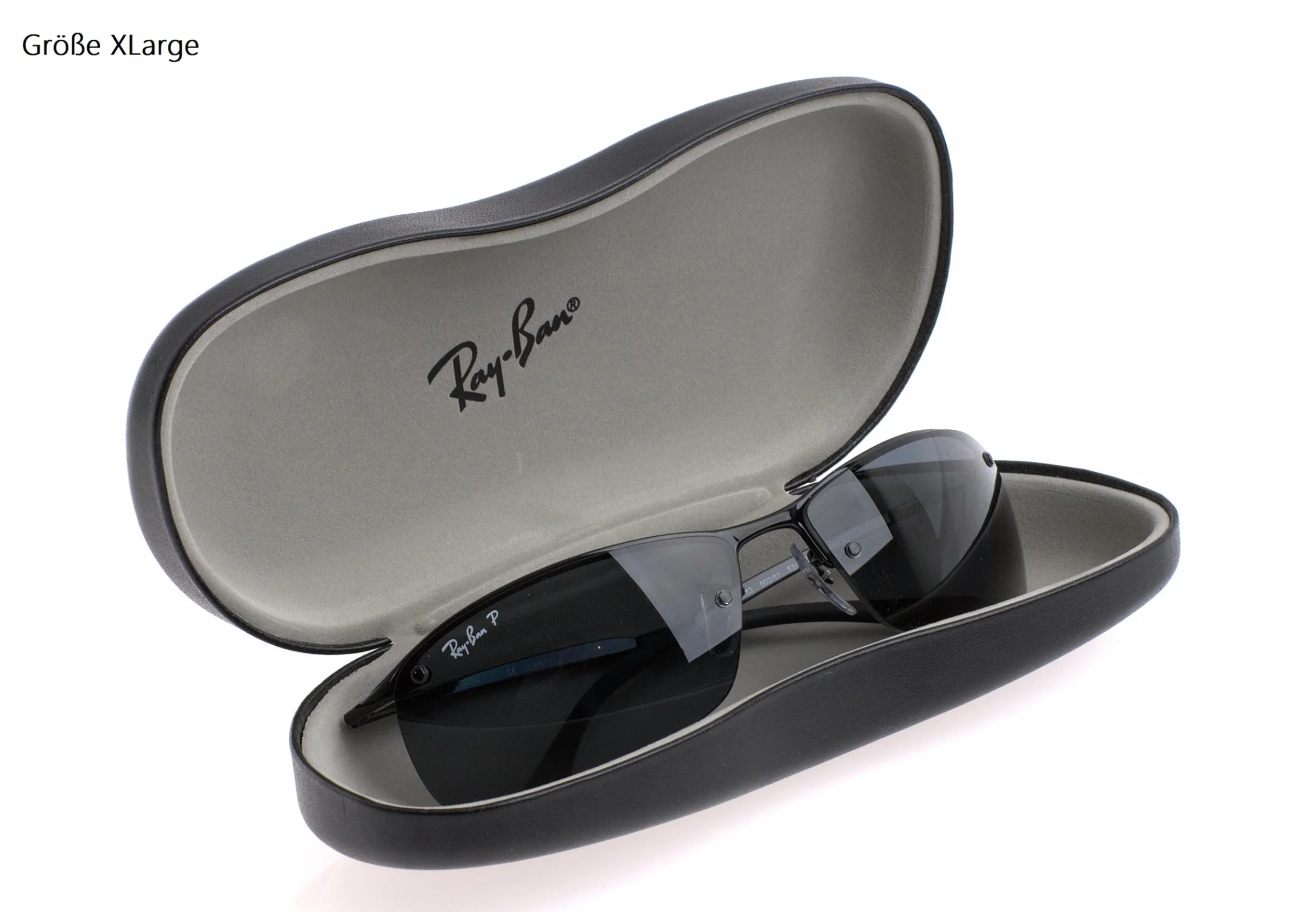 Ray-Ban Custodia rigida per occhiali con panno | 2 misure