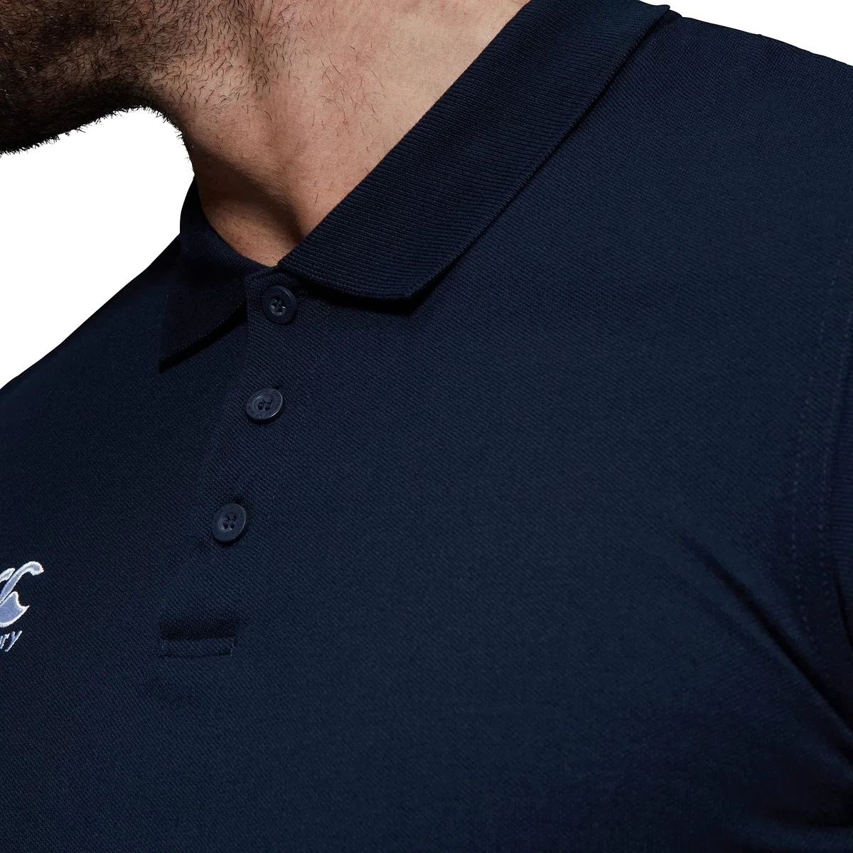 Canterbury Uomo Polo in Cotone Waimak | Maglietta da Rugby | Casual Polo