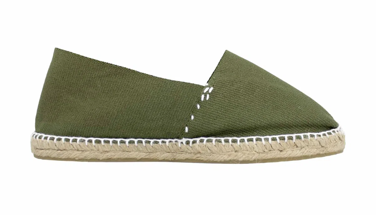 Espadrillas classiche in tela con suola in juta