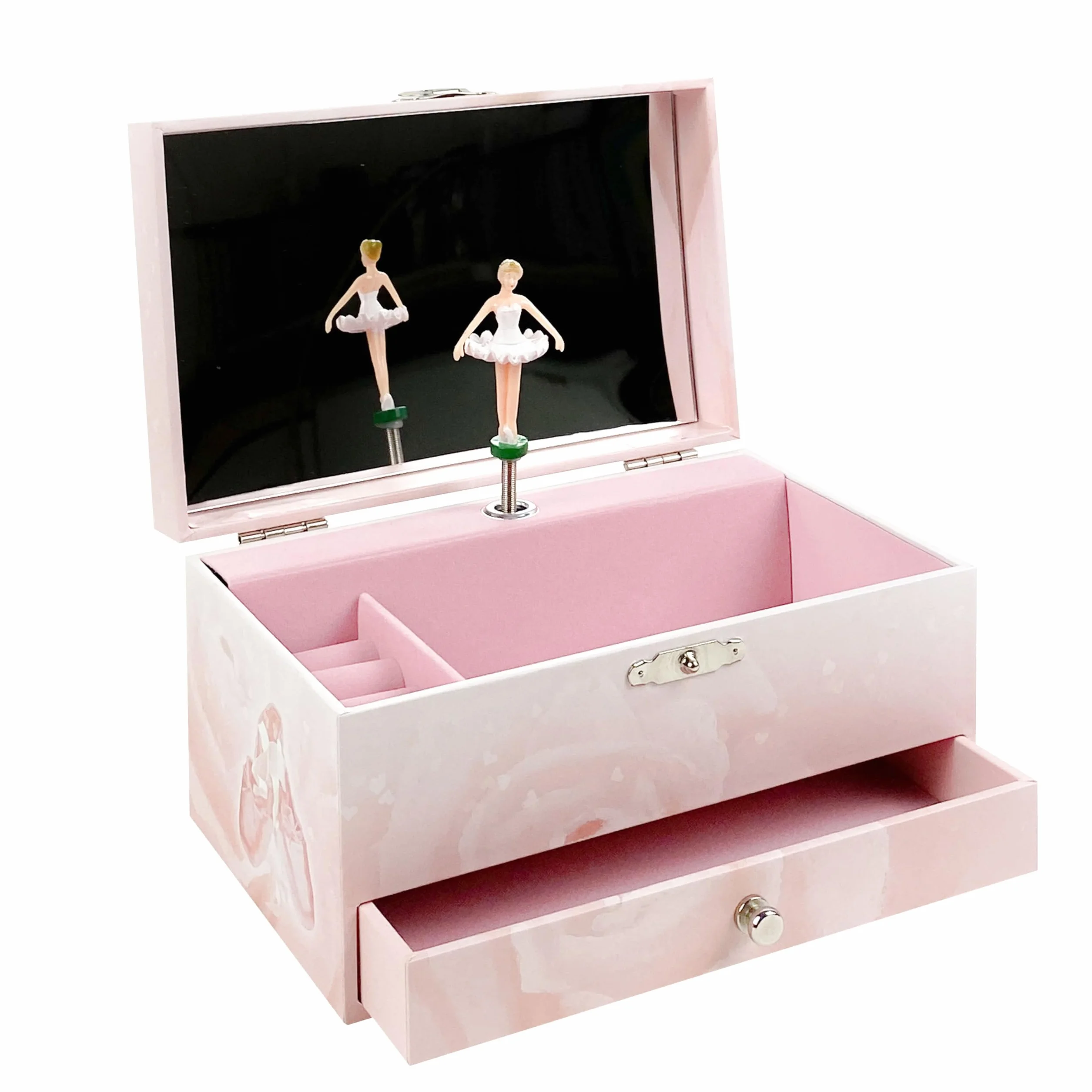 Trousselier Ballerina Carillon Portagioie, Colore Rosa, TROUS60974
