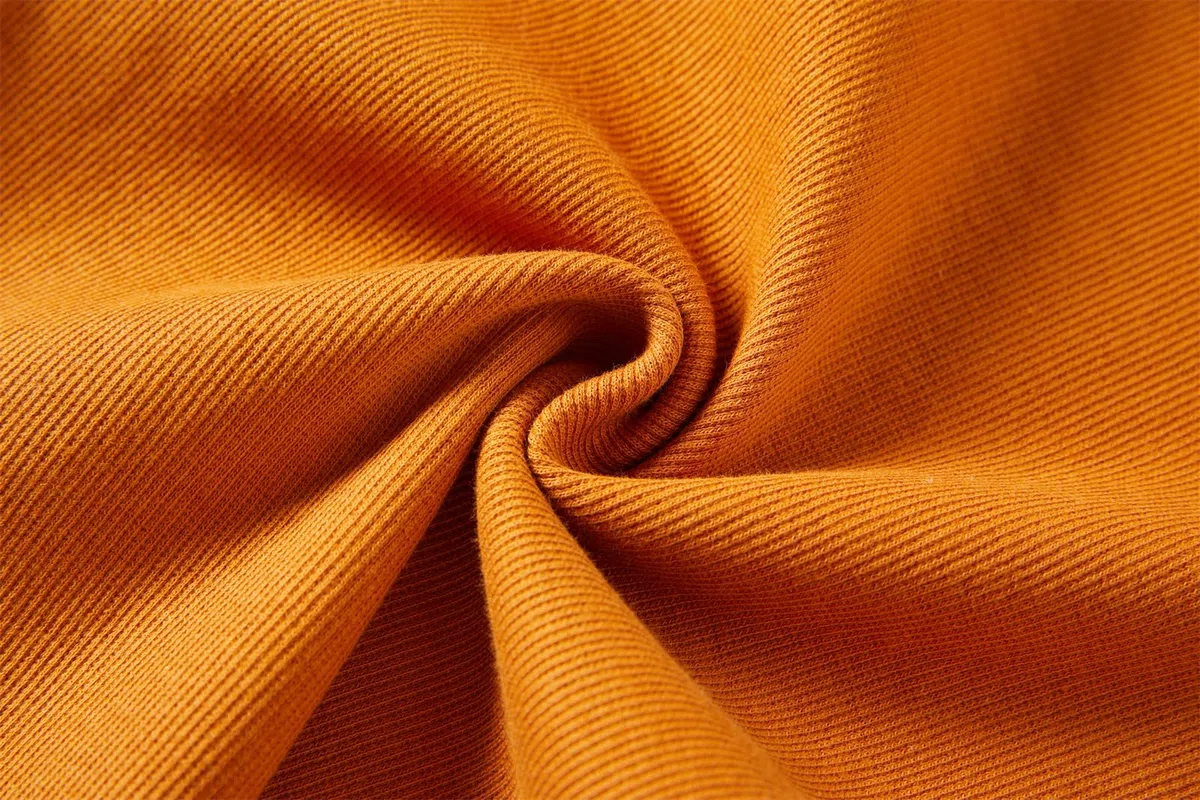 Maglietta a maniche lunghe da ragazza, in cotone a costine, elasticizzata, basic, calda, girocollo