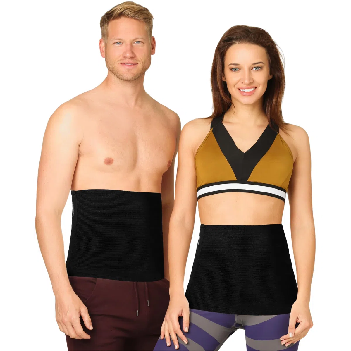BeFit24 Pancera Riscaldante in Lana Merino per Uomo e Donna | Fascia Termica Lombare | Protezione Reni e Schiena | ScaldaReni Traspirante Lavabile Prodotto in Europa