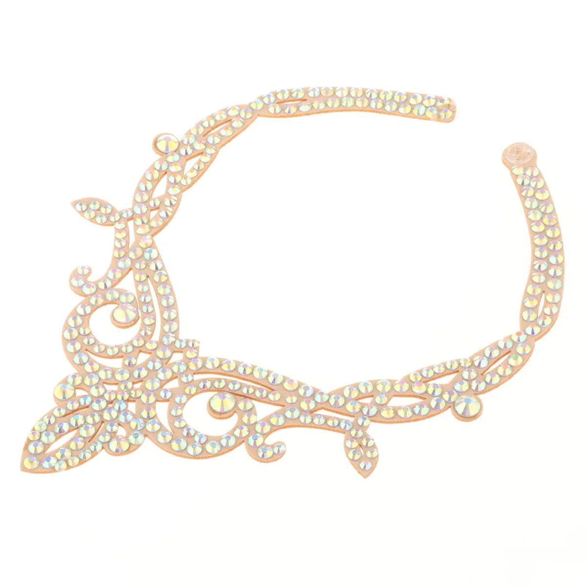 F Fityle Accessori per Collana di Danza del Ventre Dichiarazione di Halloween Festa per Adulti Ballo Latino Shine Catena per Collo per Gioielli da Donna,