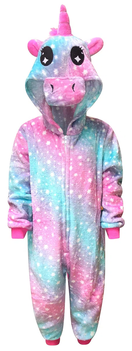 Tutina per Bambini Unicorn Pigiami Comodi per Ragazze Tutina Morbida da Bambino Regali per Bambini Tuta Animale Dress Up Costume
