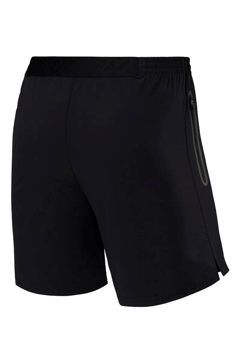 TCA Elite Tech Pantaloncini Corti Uomo Sportivi da Corsa con Tasche Laterali con Zip - Nero, M