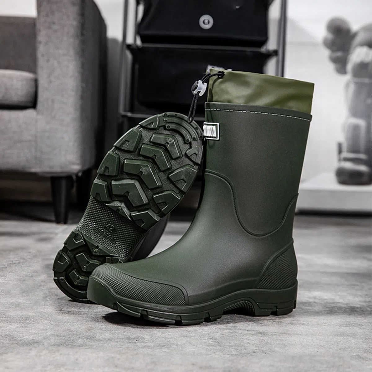 Stivali Antinfortunistici Unisex-Adulto, Stivali Pioggia