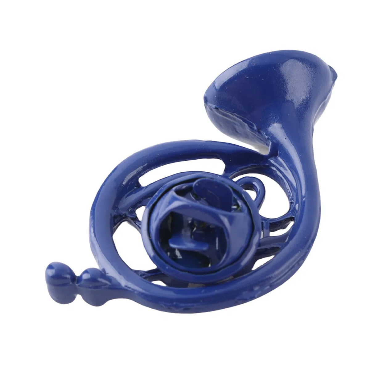 HEEPDD Spilla, Ornamento Spilla in Corno Blu Blu in metallo con squisita confezione regalo per abbigliamento artigianale abbigliamento cappello sciarpa decorazioneSpille e pini