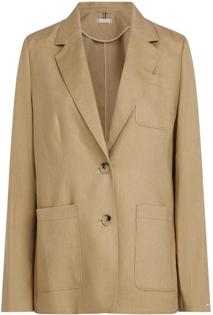 Tommy Hilfiger Donna Blazer Linen Regular Monopetto