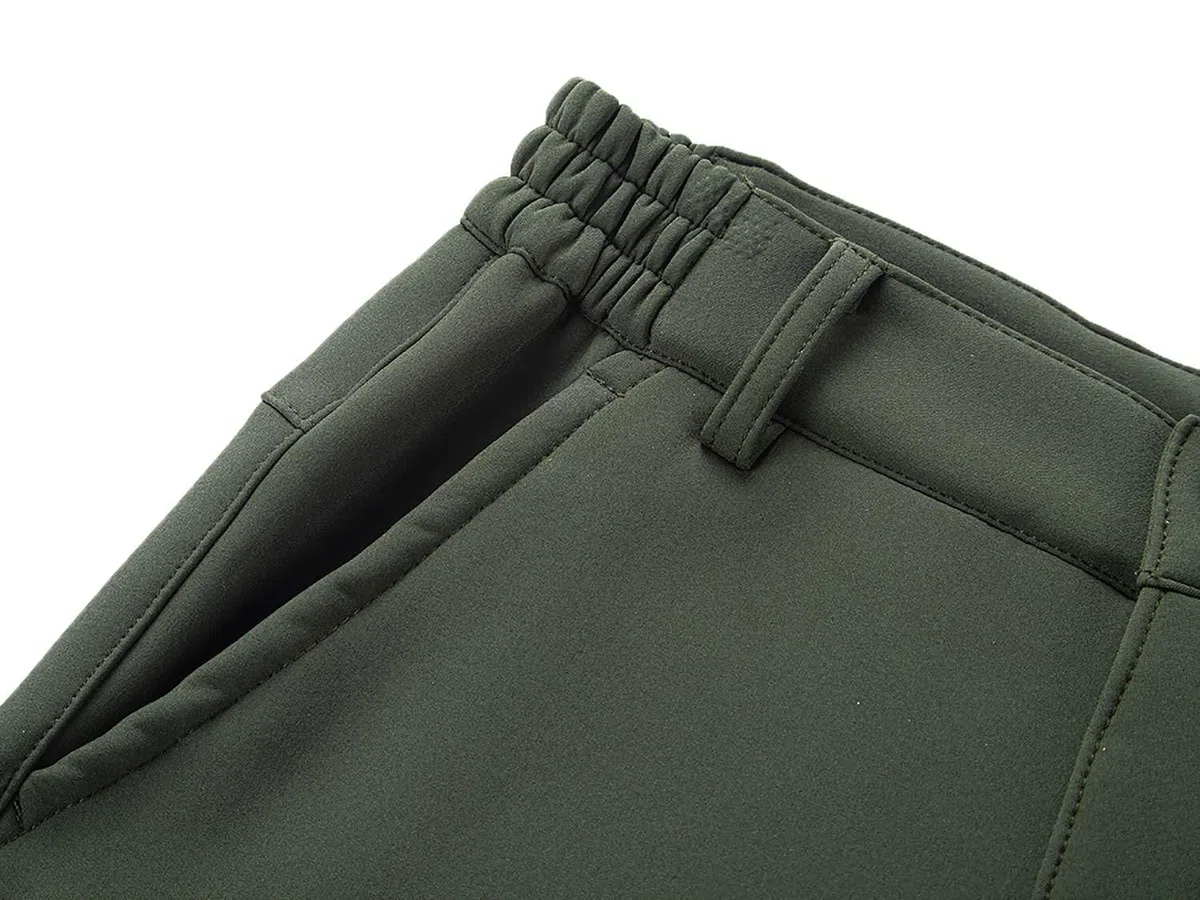 Echinodon Pantaloni softshell per bambini, imbottiti, impermeabili, antivento, per bambini, per attività all'aria aperta, per lo sport, il tempo libero, l'autunno e l'inverno
