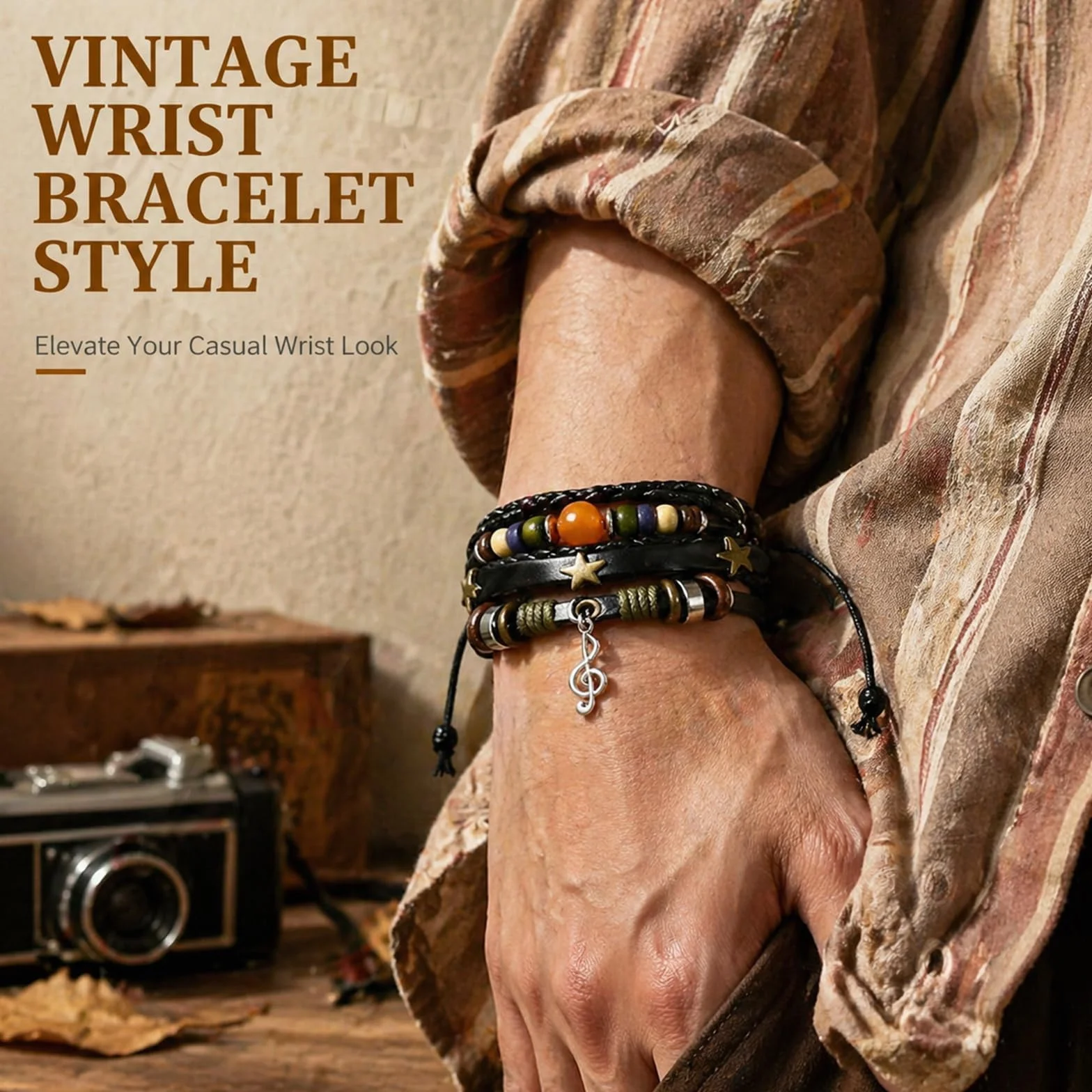 10 Pz Set di Accessori Unisex Y2K Include Cintura con Stampa Stella, Set di 7 Bracciali, Collana Goth Nera e Cintura in Metallo per la Vita - Pelle Nera - Stile Grunge Alt Emo