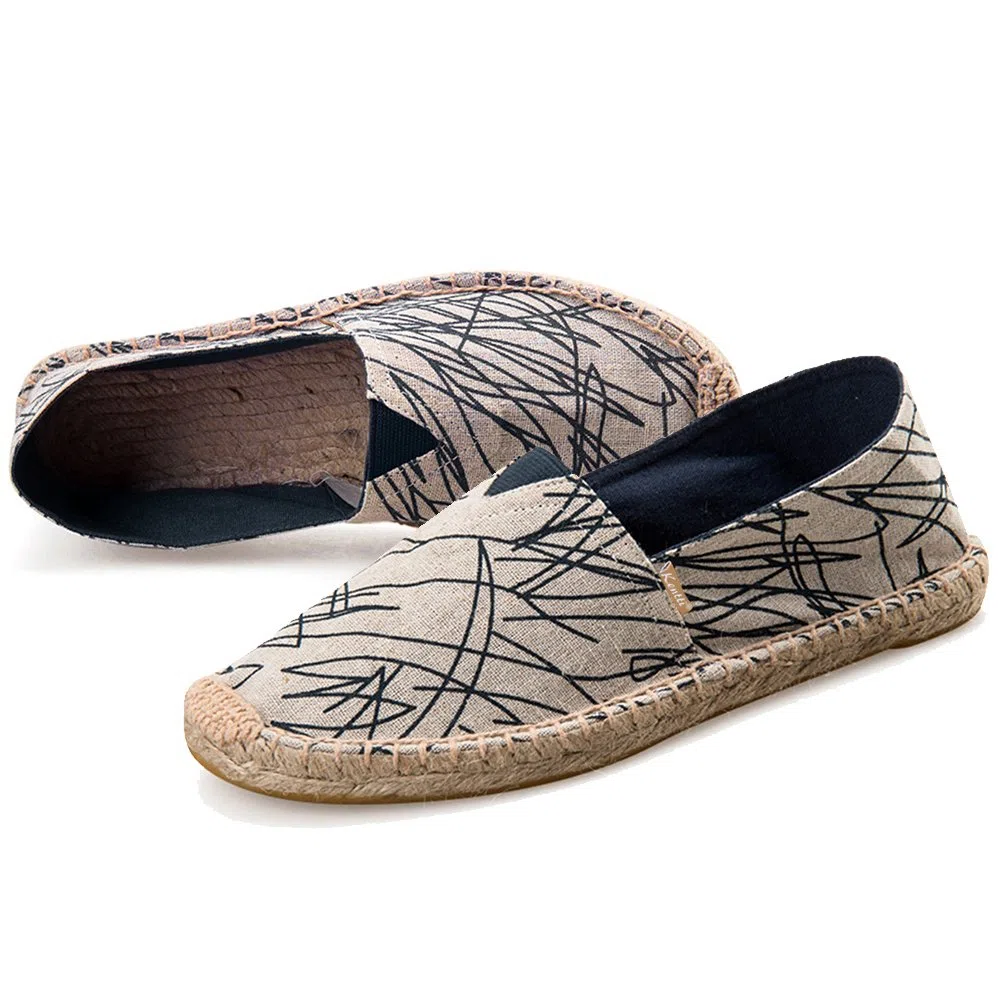 Espadrillas Piatte Linea Art Uomo