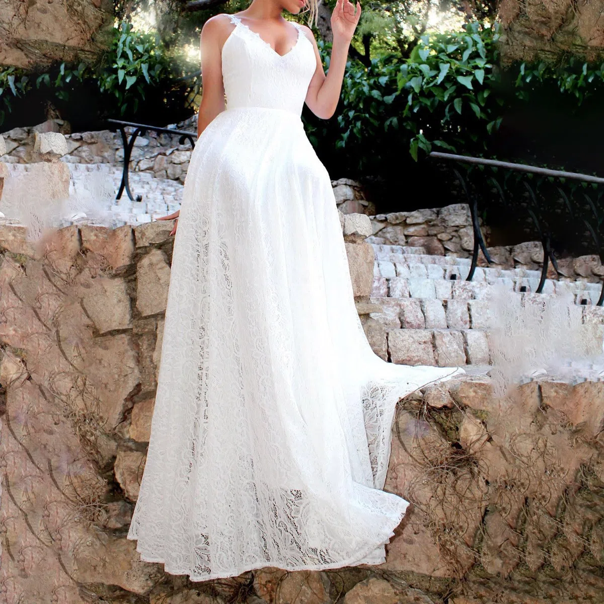 Vestito Donna Elegante Casual Formale Matrimonio Sposa Y2K Classico Cocktail Party Lunghi Eleganti Cerimonia Abito da Donna da Sera Senza Manica Abiti Donna Cerimonia