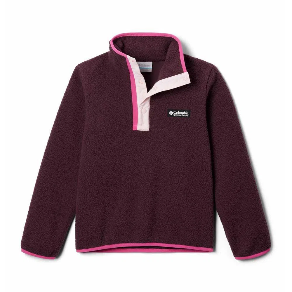 Columbia Helvetia II Half Snap Fleece, Felpa in Pile Unisex Bambini