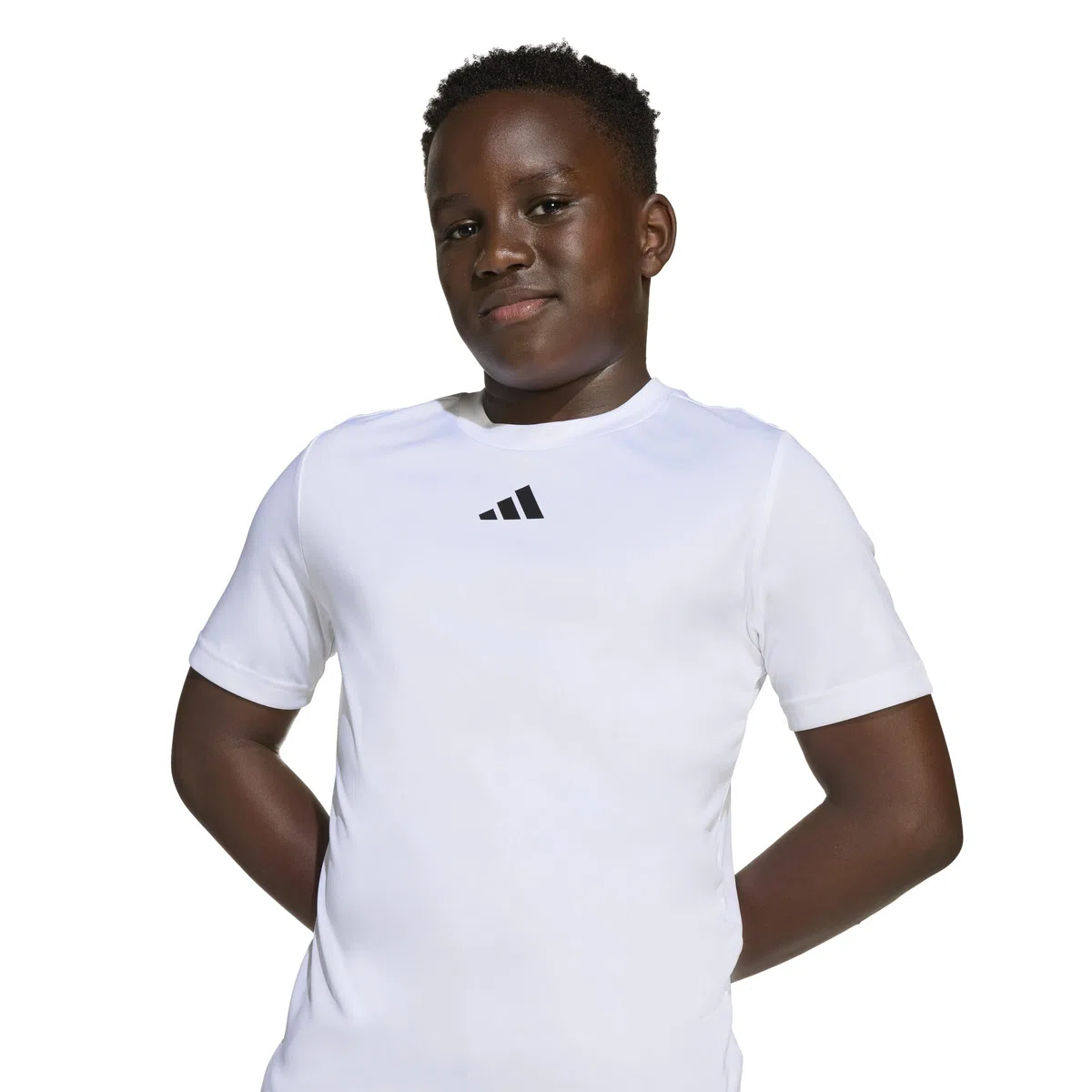 adidas Unisex - Bambini e ragazzi TRAIN ESSENTIALS 3-STRIPES T-SHIRT SET