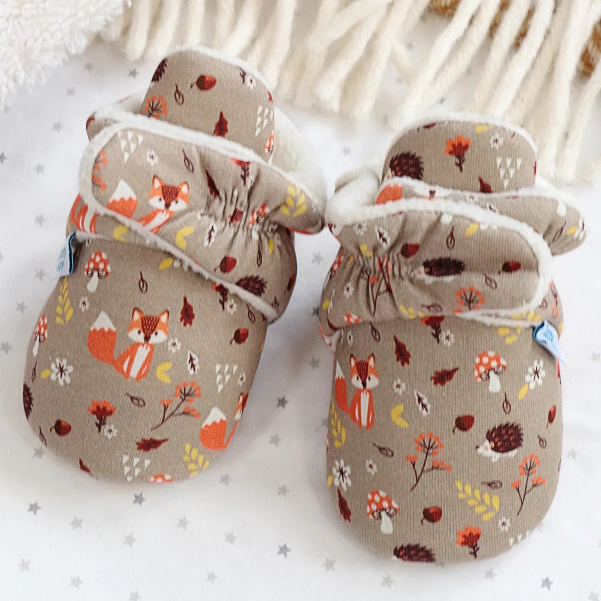 Dotty Fish Pantofole Per Bambini In Cotone PantofoleUnisex - Bimbi 0-24